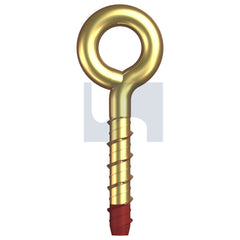 Hobsons - M10 x 65 - Yellow Passivate Xbolt - Eye - Zinc - Qty 50 | MXEMSYM100065