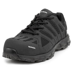 Mack - Shoe Vision S1P Athletic Safety Unisex Black Size 7 | MKVISIS1PBBF070