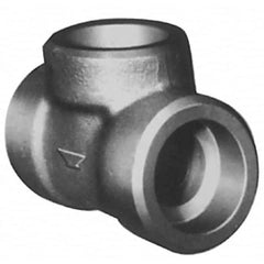 IFS Black Steel PSI Socket Weld Female Tee
