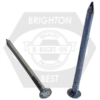 Brighton Best - 15KG  75 MM x 3.75 - FLAT HEAD NAILS BRIGHT - FH75375015B | N05169