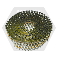 Brighton Best - 5400  3.05 x 75 MM , SMOOTH SHANK - BOSTICH 15 DEG WIRE COIL NAILS BRIGHT - BACB75305 | N81240