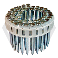 Brighton Best - 1000  50MM  step shank(.133, .113) - 0 DEG Concrete/Steel Pin plastic-collated pin nail -  CP-W850W4SP | N83060
