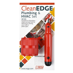 Precision Specialty Tools - DEBURRING SET PLUMBING & HVAC CLEANEDGE NOGA | NB1400