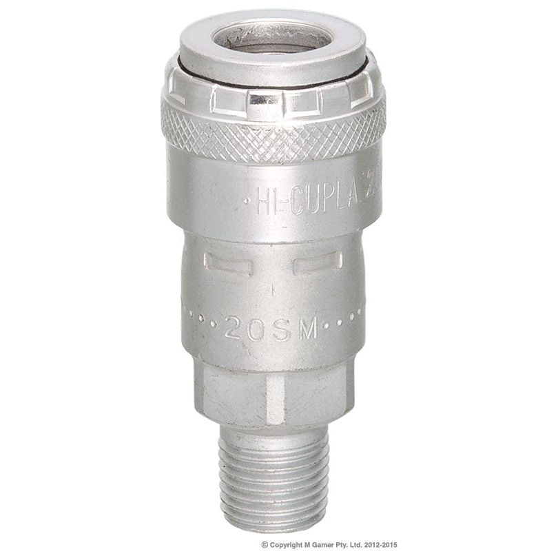 Nitto Kohki - 1/4" Hi Cupla One Touch | NC20020SM
