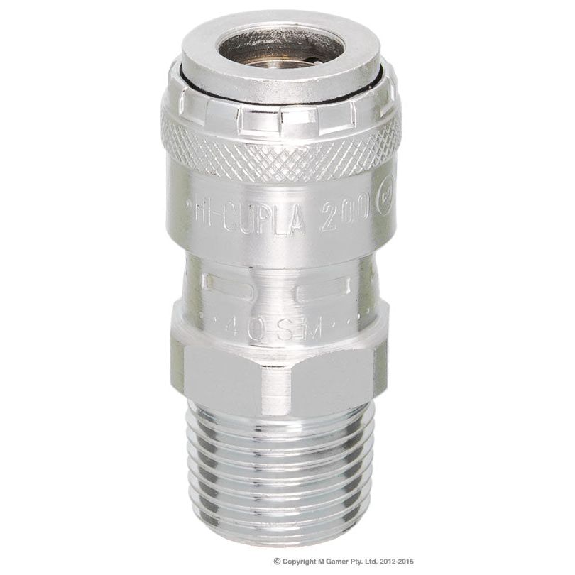 Nitto Kohki - 1/2" Hi Cupla One Touch | NC20040SM