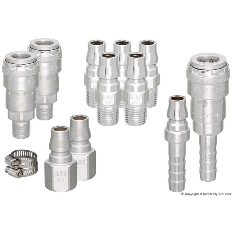 Nitto Kohki - Cupla Hose Starter Pack | NCSTARTA2