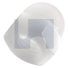 Hobsons - 10 - 24 Nylon Natural Dome Hex Nut - UNC - Qty 100 | ND66P1024