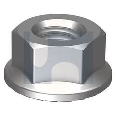 Hobsons - M8 304 STAINLESS ISO4161 / A2 SERRATED HEX FLANGE NUT (Pack of 100)