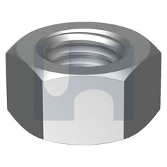 Hobsons - 1/2" - BS1083 BSW Hex Nut - Dimensions - 304 Stainless - A2 - UNC | NH04PW050