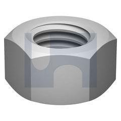 Hobsons - M16 - Flake Silver Hex Nut - Zinc - Class 8 | NH08FCM16