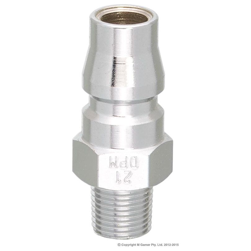 Nitto Kohki - 1/8" Male plug (10PM) | NIT10PM