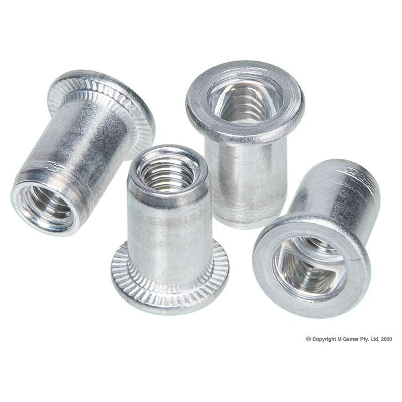 Geiger - Nutsert M10 Rivet Nut Aluminium (pack of 50) | NM10RNA