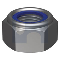 Hobsons - M22-1.50 Zinc Plated (Rohs Compliant) Din985 / Class 8 Metric Fine Nyloc Hex Nut | Nnmf822Z (Pack Of 25)