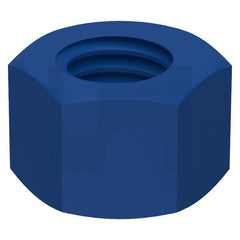Hobsons - 1 - & Xylan Blue Grade 2H Heavy Hex Nut - Zinc Plated - UNC | NP2HWC100X