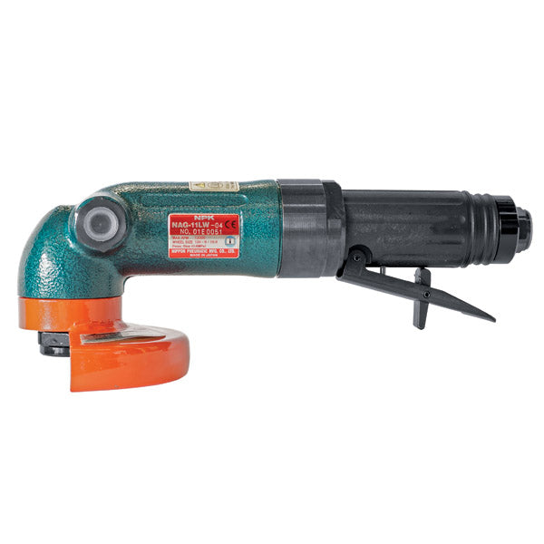 ITM - NPK 100MM AIR ANGLE GRINDER SAFETY LEVER THROTTLE REAR EXHAUST | NPK-NAG11LW04
