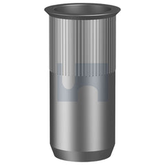 Hobsons - M6 x 14 316 Stainless Hec Rivet Nut Reduced Rnd Knl Open (Pack Of 100)