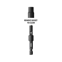 Alpha-Thundermax 1/4In X 65Mm Cleanable Impact Magnetic Nutsetter Complete Wrapped