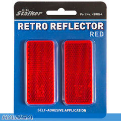 Champion - NITE STALKER RETRO REFLECTORS - RED - 64mm | NSRR64
