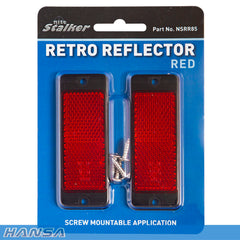 Champion - NITE STALKER RETRO REFLECTORS - RED - 85mm | NSRR85