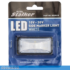 Hansa - Nite Stalker Side Marker - White | NSSMLW