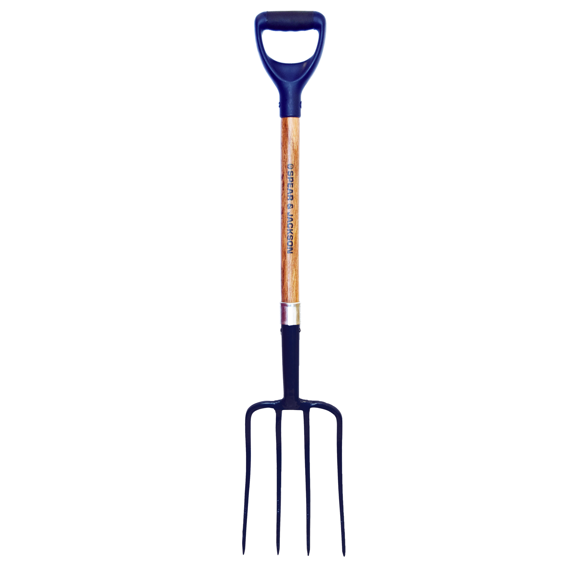 Spear & Jackson - Fork Oak Timber Shaft Tpe/Pp Soft Grip D Handle | SJ-ODF
