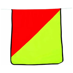 Uniform Safety Signs - Oversize Flags Tie on (Set of 2 - 450 x 450mm) | S12-CL