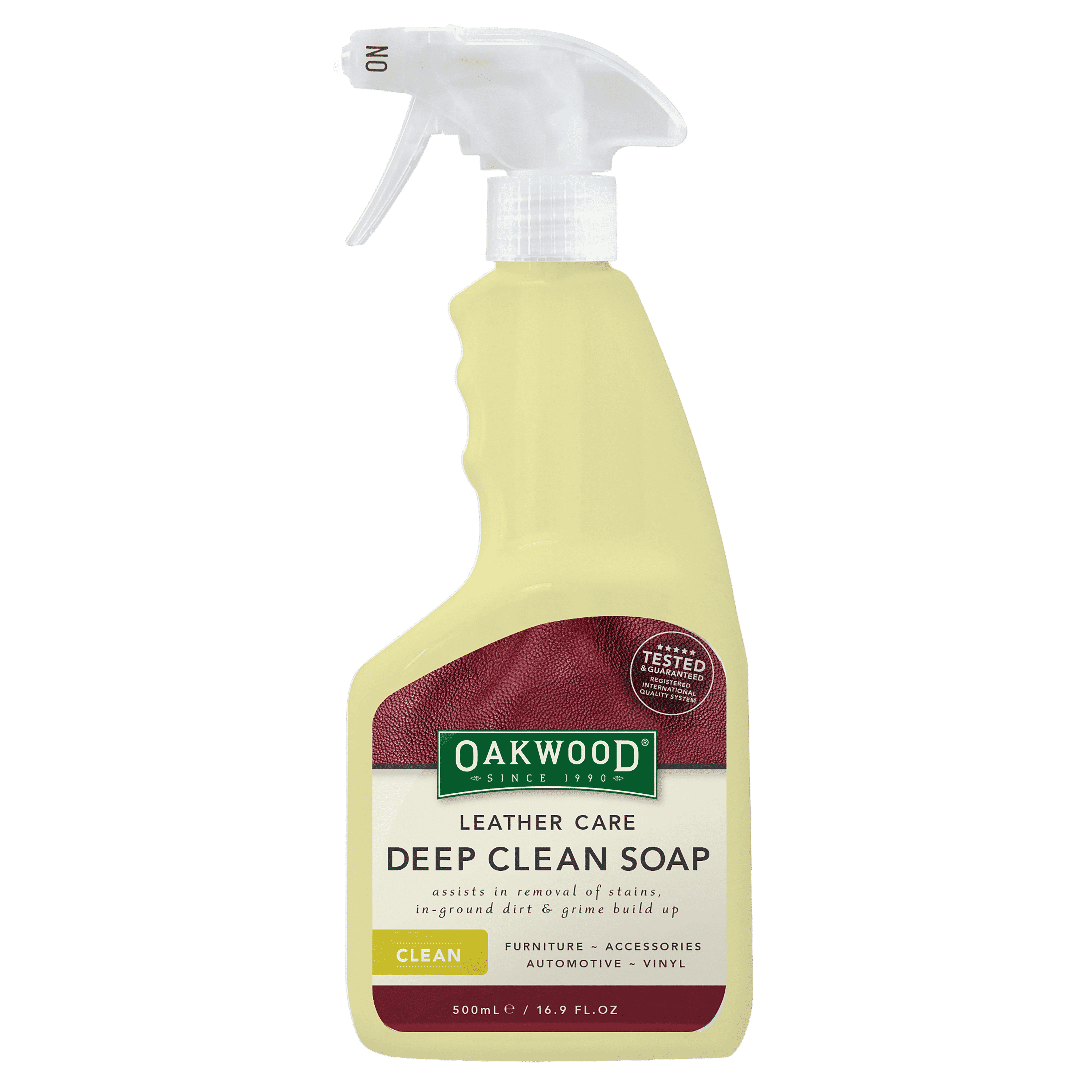 Sabco - Oakwood Leather Care Deep Clean Soap 500mL | OP233E
