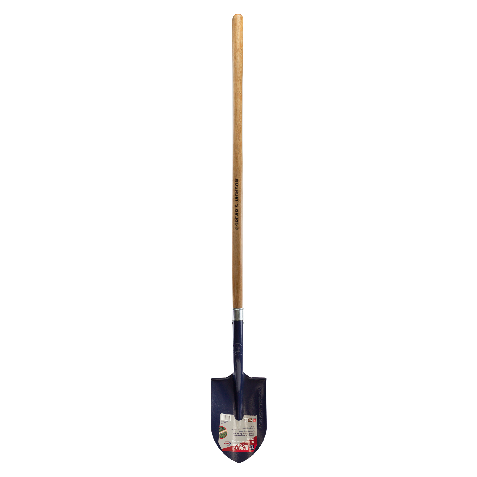 Spear & Jackson - Shovel Plumbers Trade Long Timber Handle | SJ-OPS