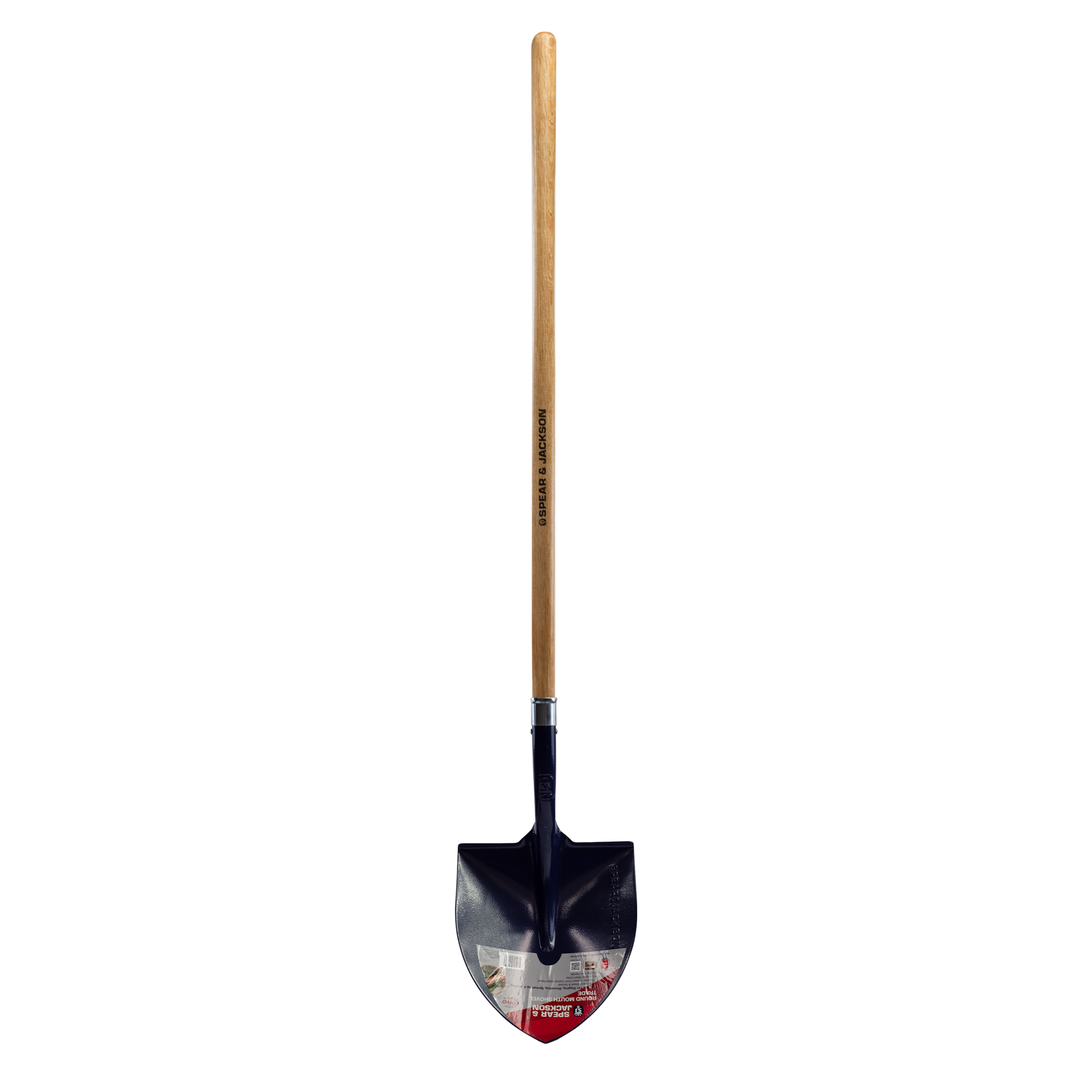 Spear & Jackson - Shovel Round Mouth Trade Long Timber Handle | SJ-ORMS