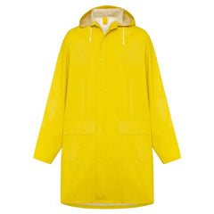 Worksense - Jacket Rain PVC Fixed Hood Yellow Size Large | OW0005515YYE00L