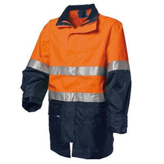 Worksense - Jacket 4 In 1 Mwt Ctn With Orange/Navy Size Large | OW9186592ONE00L