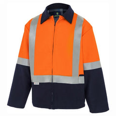 Worksense - Jacket Bluey Wool/Poly Ast H Orange/Navy Size XL | OW9586551ONR1XL