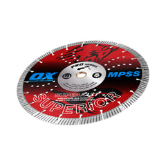 OX Tools - Pro Superior Superfrast Turbo Segmented Blade 305mm - Multi-Purpose | OX-12MPSS