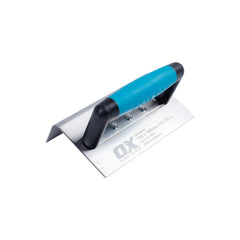 OX Tools - Pro Medium Edging Trowel 6mm Radius- 100 x 180mm / 4in x 7in | OX-P014506