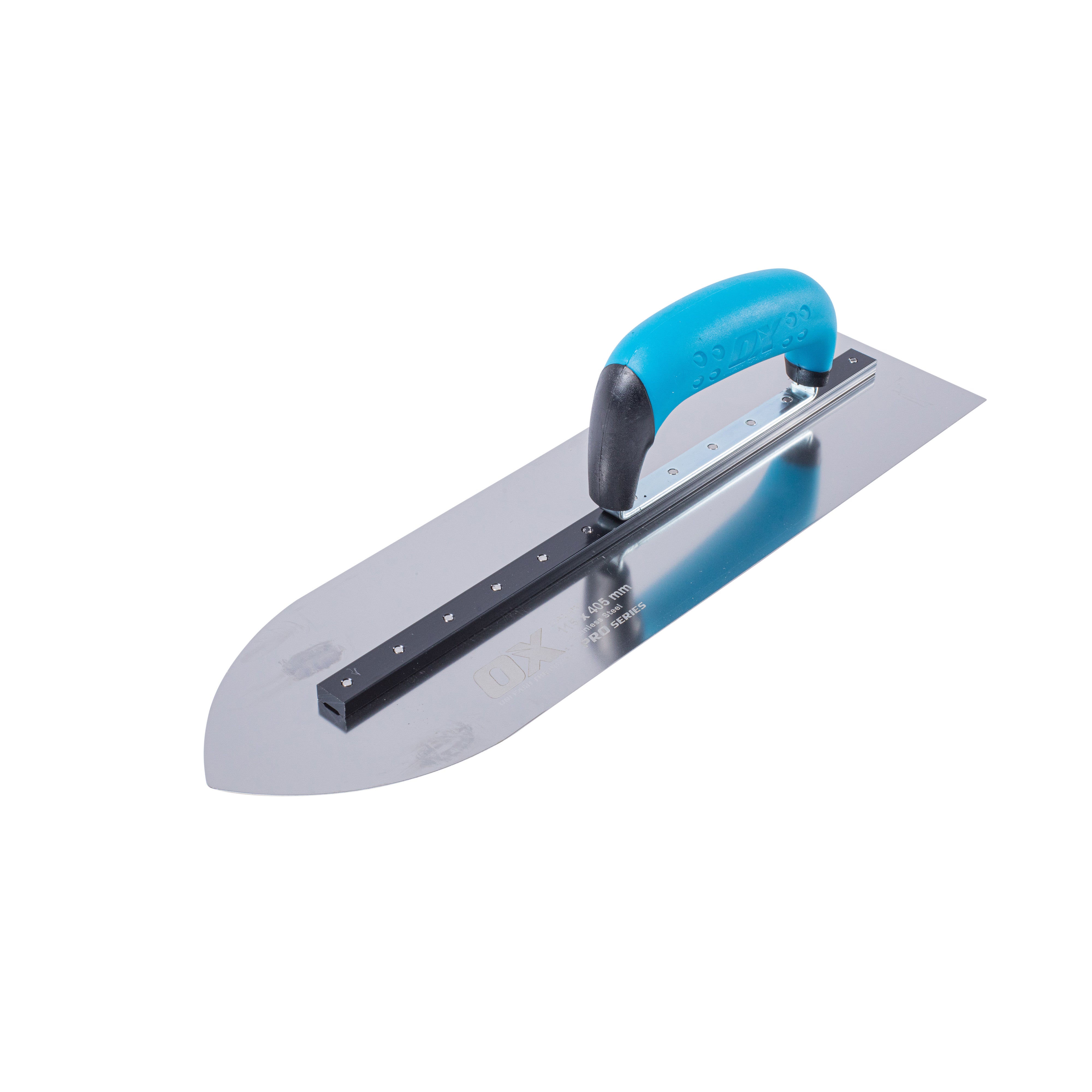 OX Tools - Professional 115 x 405mm S/S Pointed Finishing Trowel | OX-P014691