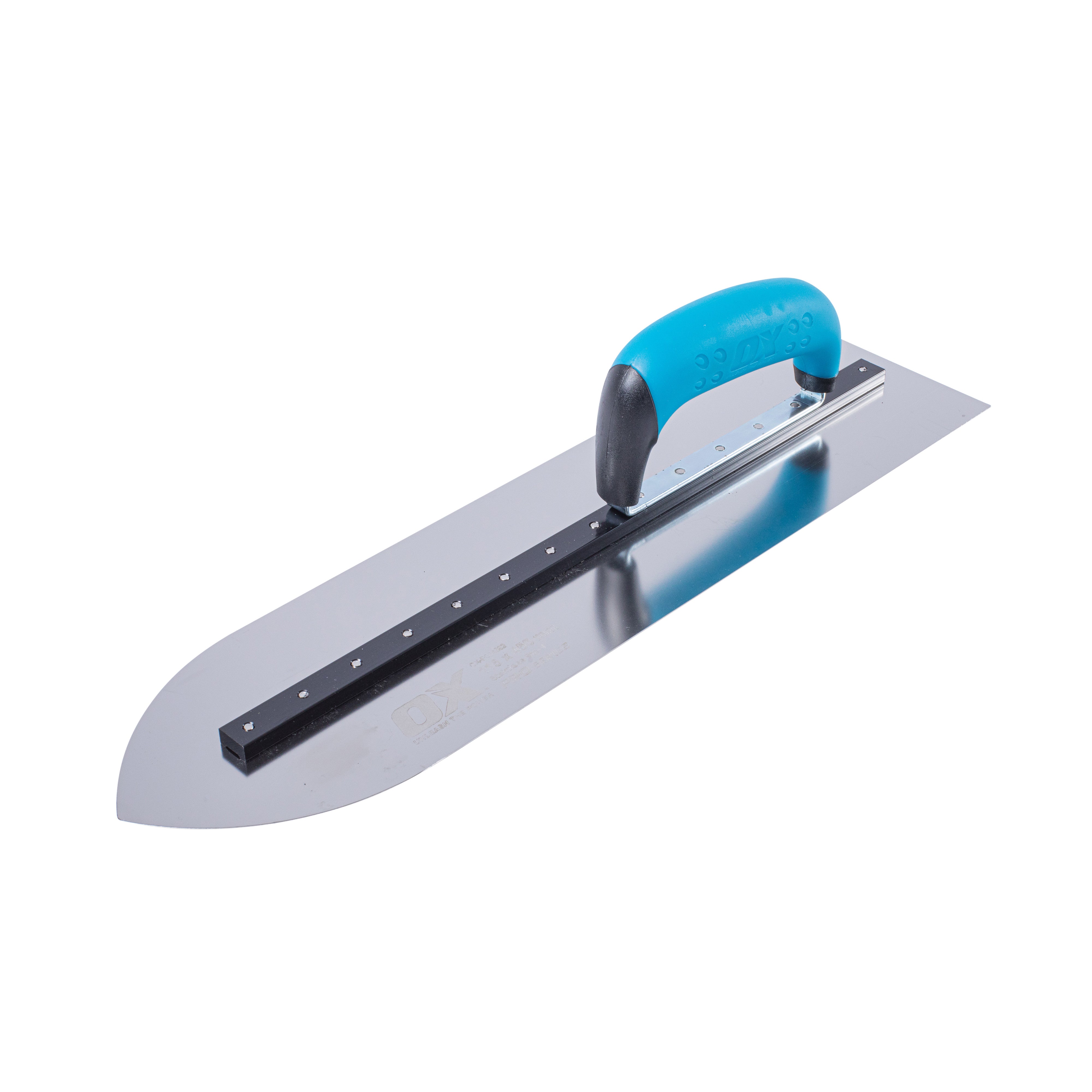 OX Tools - Professional 115 x 450mm S/S Pointed Finishing Trowel | OX-P014692