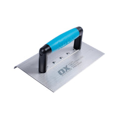 OX Tools - Pro Extra Wide Edging Trowel 16mm Radius- 145 x 215mm / 5 3/4in x 8 1/2in | OX-P014916