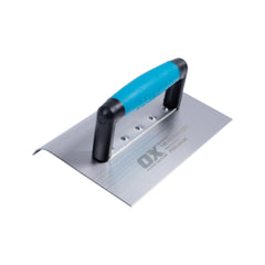 OX Tools - Pro Extra Wide Edging Trowel 25mm Radius- 145 x 215mm / 5 3/4in x 8 1/2in | OX-P014925