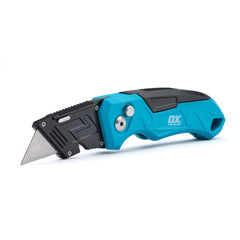 OX Tools - Pro Heavy-Duty Fixed Blade Folding Knife | Includes 3 Blades | OX-P224301