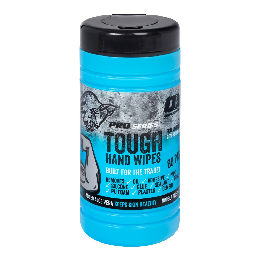 OX Tools - Pro Tough XL Wipes (80 Pack) | OX-P350580