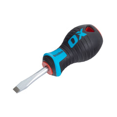 OX Tools - Pro Slotted Flared Screwdriver Stubby 6.5x38mm | OX-P362338
