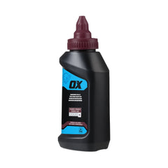 OX Tools - 8-Ounce Hi-Permanence Crimson Red Marking Chalk - Permanence 4 | OX-P630807