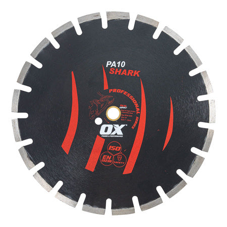 OX Tools - Professional PA10 14" Segmented Diamond Blade - Abravise | OX-PA10-14