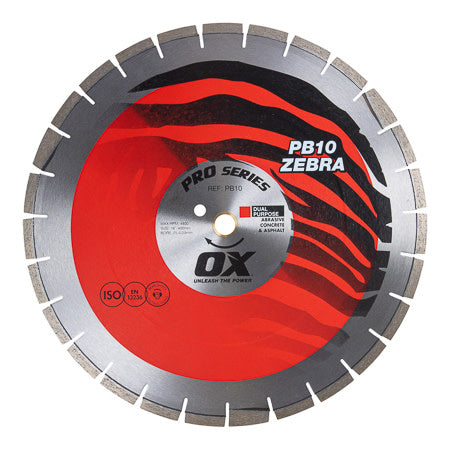 OX Tools - Professional PA10 16" Segmented Diamond Blade - Abrasive | OX-PA10-16