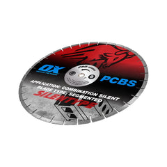 OX Tools - Professional PCBS 20" Silent Diamond Blade - 50/50 Combination | OX-PCBS-20