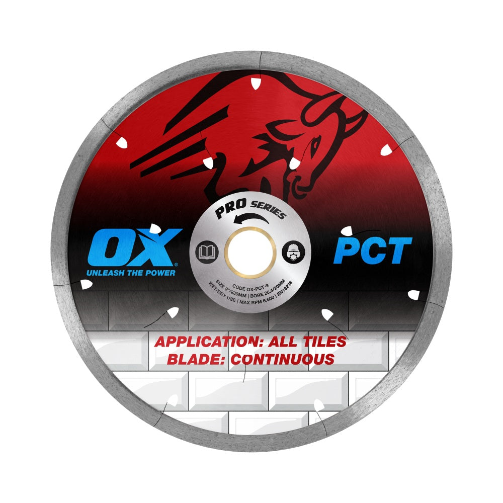 OX Tools - Professional 8" Tiling Diamond Blade | OX-PCT-8