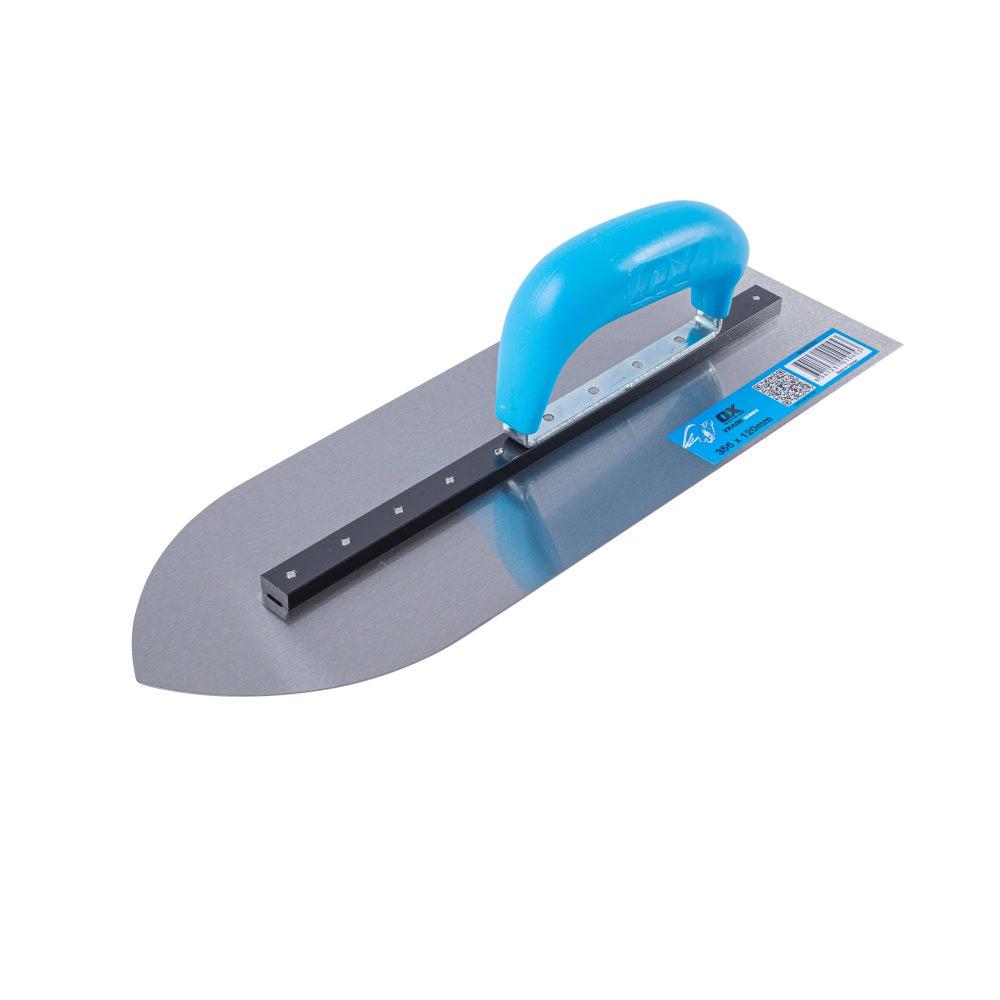 OX Tools - Trade 120 x 356mm Pointed Finishing Trowel | OX-T017301