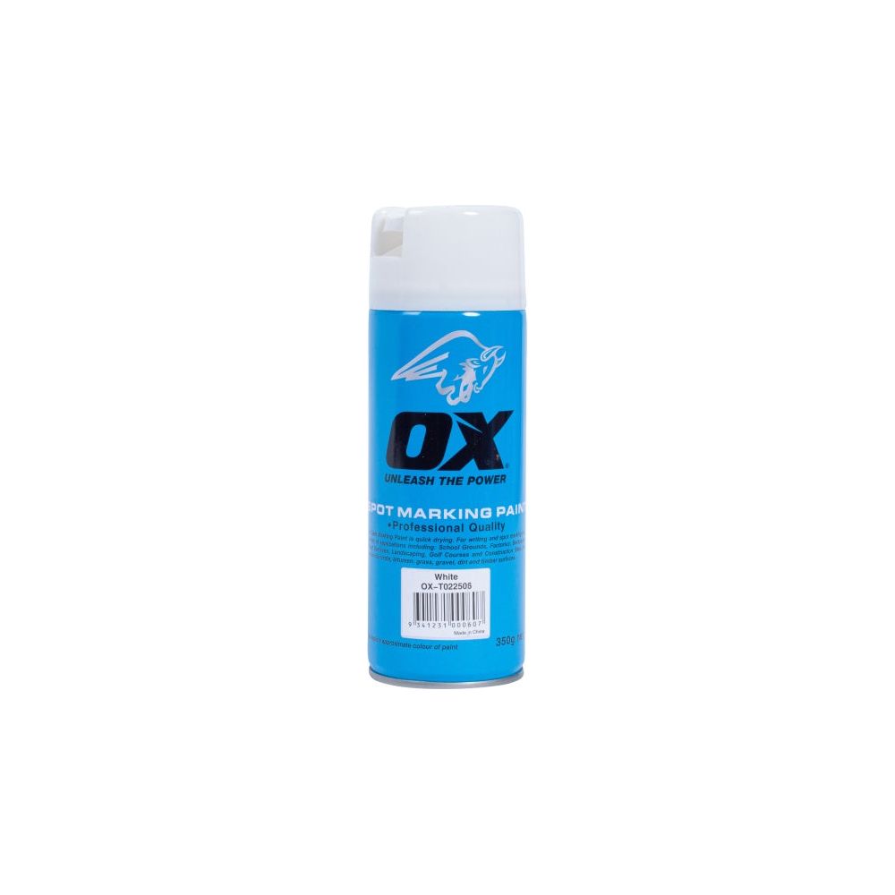 OX Tools - Trade White Spot Marking Paint, 12pk | OX-T022506