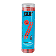 OX Tools - Trade Medium Red Carpenters Pencils - 10 Pack | OX-T022910