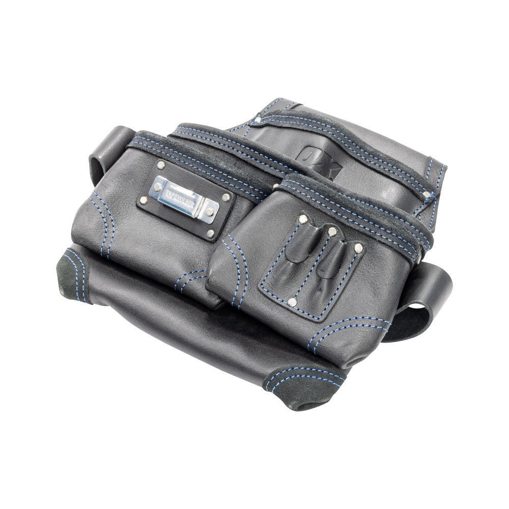 OX Tools - Trade Black Leather 6 Pocket Tool Pouch | OX-T265602